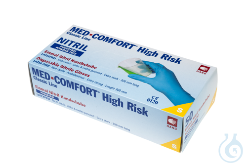 neoChoice Einmal-Nitril-Handschuhe High Risk Comfort, extra stark, puderfrei, 30