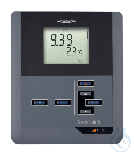 inoLab® pH 7110, Easy-to-operate basic pH/mV benchtop meter with DIN socket for