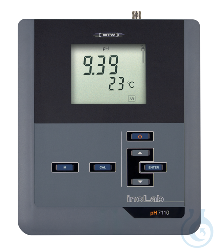 inoLab® pH 7110 BNC, Easy-to-operate basic pH/mV benchtop meter with BNC socket