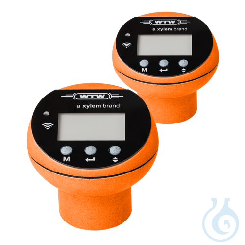 OxiTop®-IDS 2, Two OxiTop®-IDS wireless measuring heads with Bluetooth® LE techn