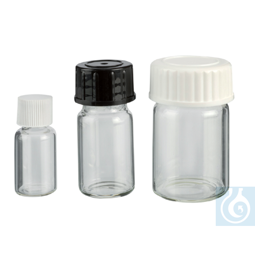 neoChoice Mikrofläschchen 5 ml, 100 St./Pack Deckel weiß