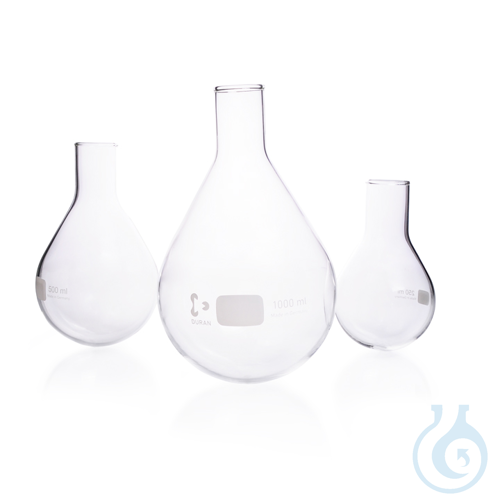 DURAN® Blank for Evaporating Flask, pear-shape