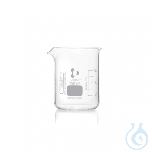 DURAN® Beaker, low form, with spout