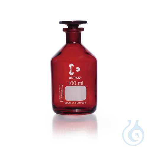DURAN® Reagent Bottle, narrow neck, amber, USP , USP and EP (3.2.1)