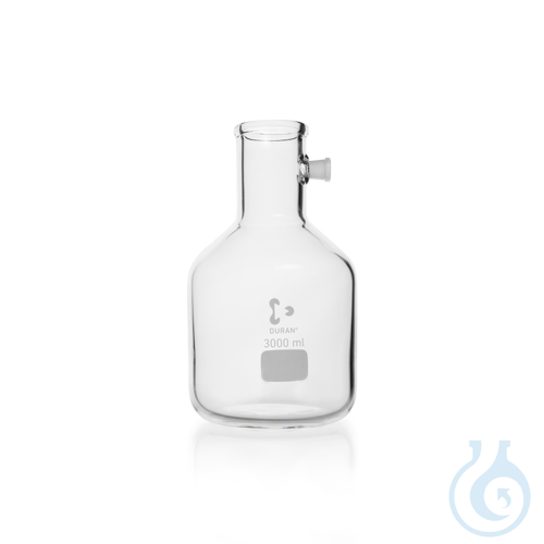DURAN® Filtering Flask, with side-arm socket, bottle shape