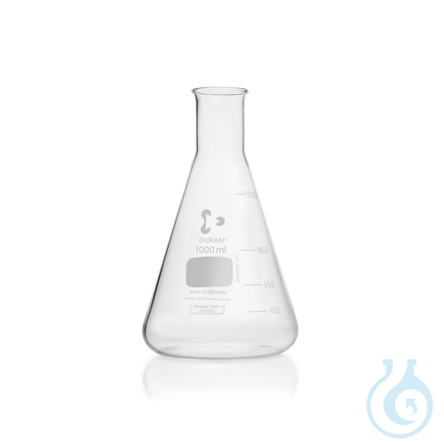 DURAN® Erlenmeyer Flask, narrow neck