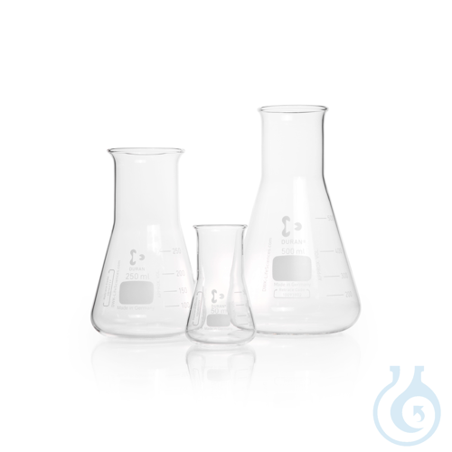 DURAN® Erlenmeyer Flask, wide neck