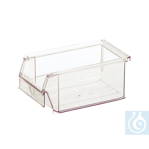 neoChoice Systembox transp. PS, 160 x 100 x 75 mm
