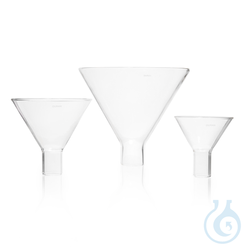DURAN® Powder Funnel, with short, wide stem