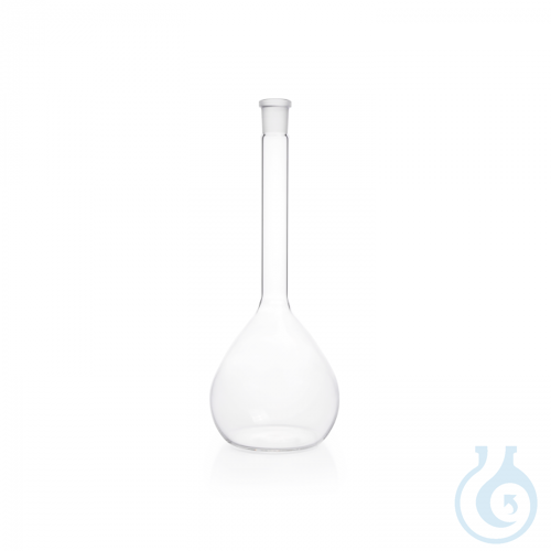 DURAN® Volumetric flask, partially ground, NS 19/26, 500 ml, without print