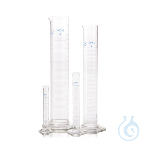 DURAN® Measuring Cylinder, with UKAS Certificate Class A