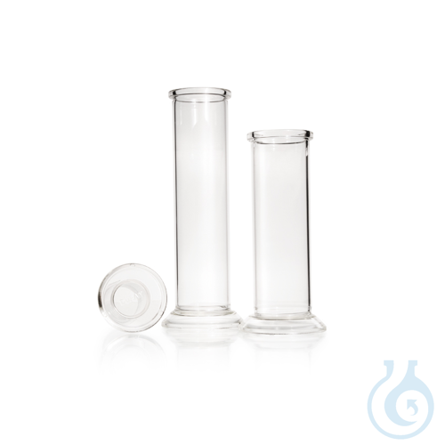 DURAN® Plain Cylinder, with round base and embossing, without graduation