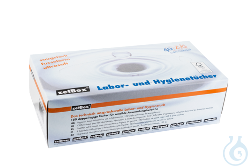 neoChoice ZetBox Labor- und Hygienetücher, ultrasoft, 21x22 cm; 150 Stk/Box