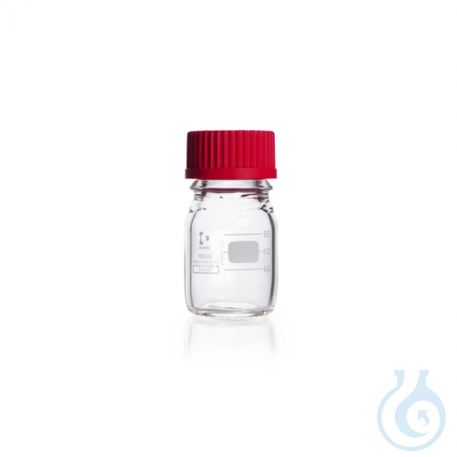 DURAN® Original GL 45 Laboratory Bottle, clear, with high temperature screw cap