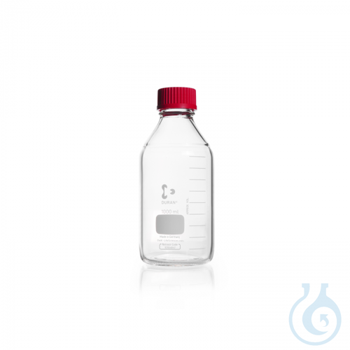 DURAN® Original GL 45 Laboratory Bottle, clear, with high temperature screw cap