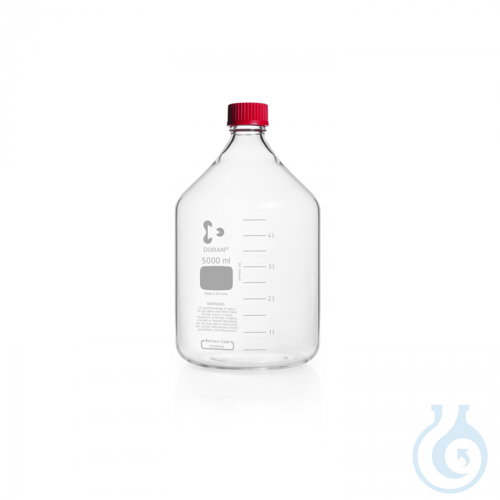 DURAN® Original GL 45 Laboratory Bottle, clear, with high temperature screw cap
