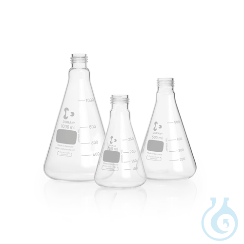 DURAN® Erlenmeyer Flask, with DIN thread