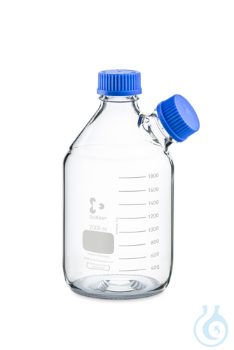 DURAN® GL 45 HPLC Storage Bottle with GL 45 side neck
