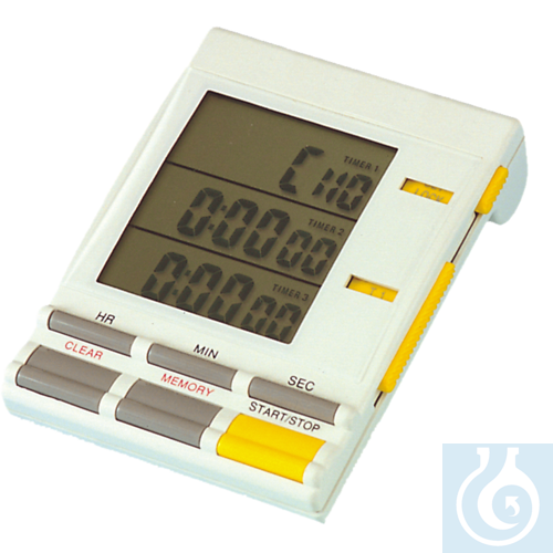 neoChoice Triple-Timer, Timer, Uhrzeit, Stoppuhr