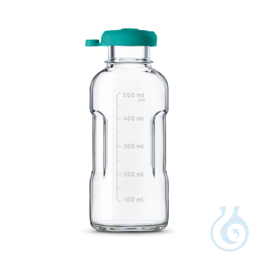 DURAN® Autoclave Bottle, Clear, 500 mL with Push-on Cap