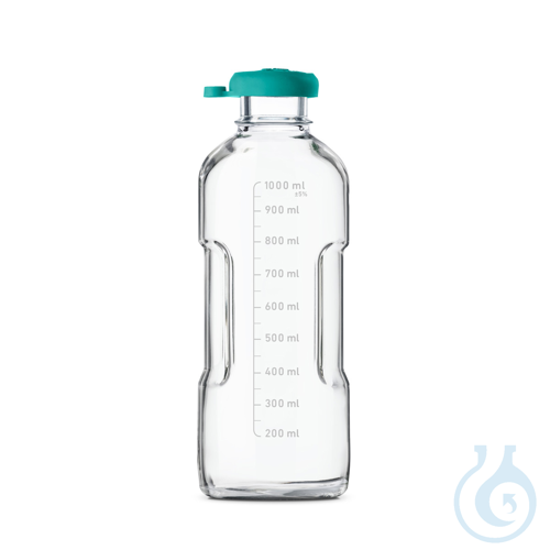 DURAN® Autoclave Bottle, Clear, 1000 mL with Push-on Cap