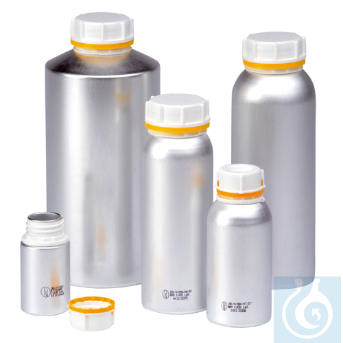 neoChoice Aluminium-Flasche 325 ml mit UN-Zulassung, 65 x 141 mm