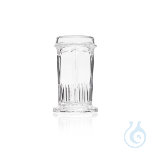 Staining Jar Coplin Type, from Soda-lime Glass