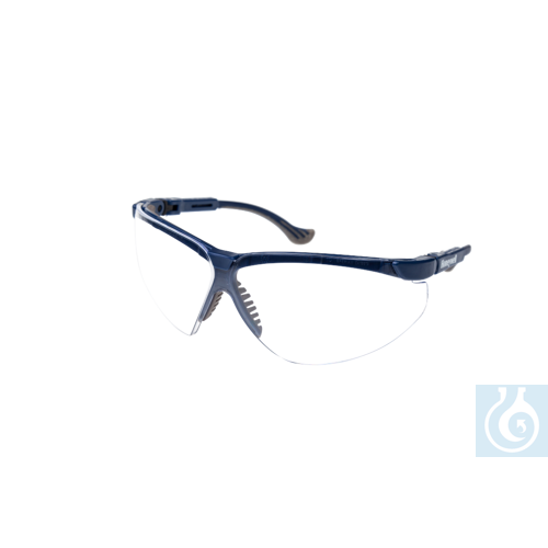 neoChoice Schutzbrille Rahmen blau, Scheibe klar
