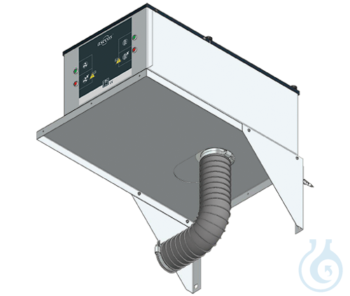 adapter for wall mounting sh.steel lam. for UFA.025.030(.XL)