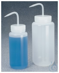 Nalgene™ Wide-Mouth LDPE Wash Bottles