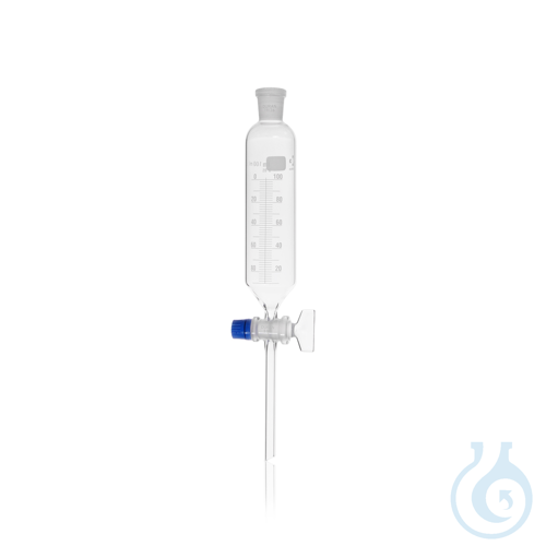 DURAN® Dropping Funnel, cylindrical, with scale