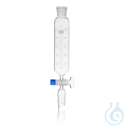 DURAN® Dropping Funnel, cylindrical, with scale, and ground joint