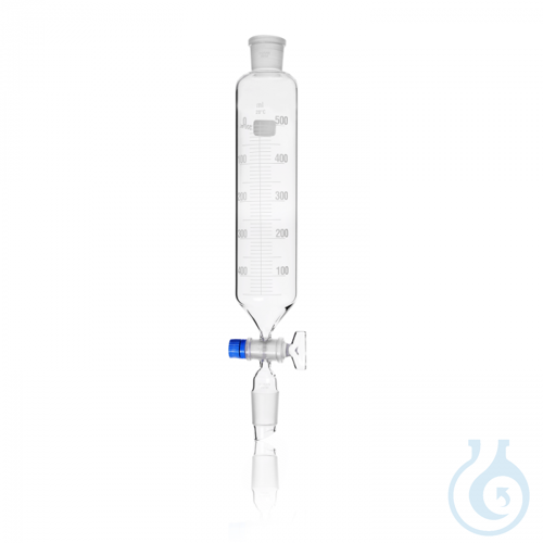 DURAN® Dropping Funnel, cylindrical, with scale, and ground joint