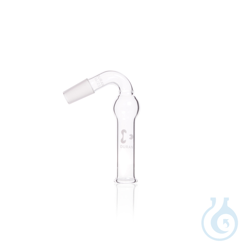 DURAN® Drying Tube, bent, with standard ground cone