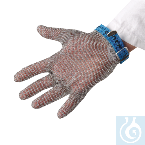 neoChoice Kettenhandschuh, mittel, rotes Farbband
