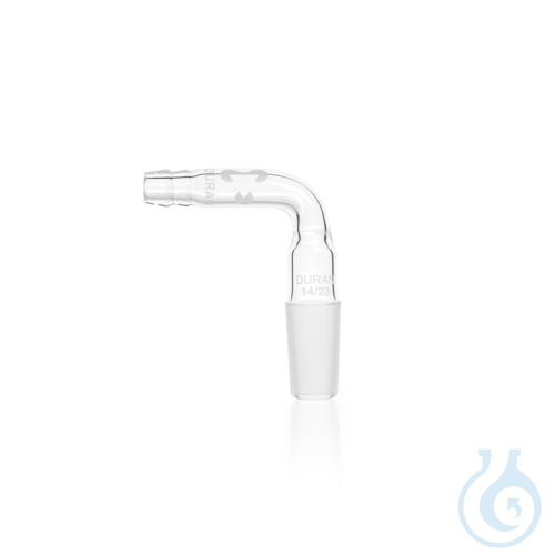 DURAN® Connection Piece, 90° angle, with standard ground cone