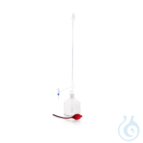 DURAN® Automatic Burette, Class AS, Pellet-type, glass key, CoC, batch certifica