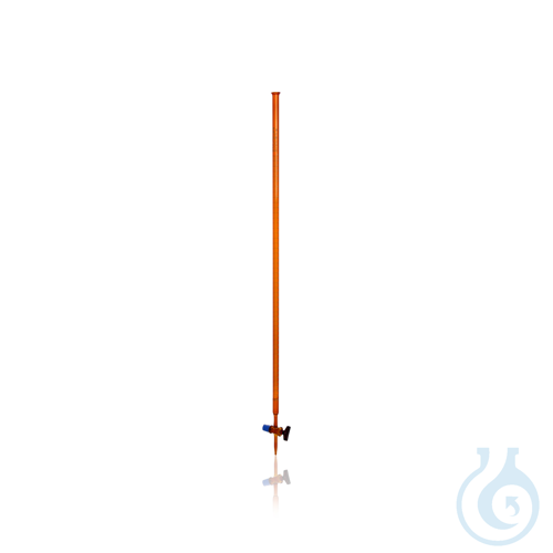 DURAN® Burette, amber, Class AS, with PTFE key, CoC, batch certificate