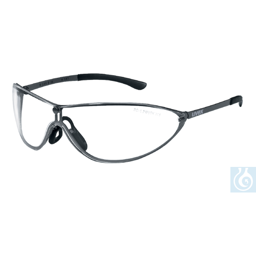 Uvex Metallbrille, Scheiben klar