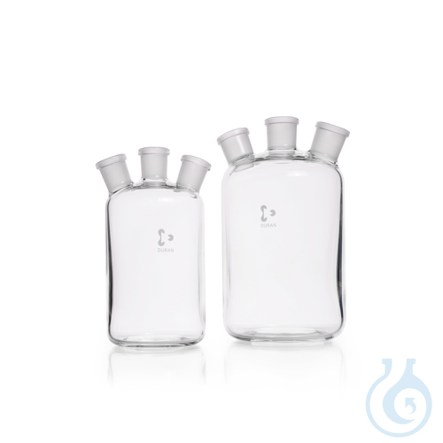 DURAN® Woulff Bottle, 3 standard ground necks