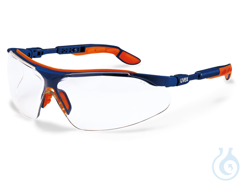 Safety goggles Sport, blue/orange