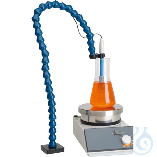 neoLabLine Elektrodenhalter ''FlexiLab'' mit Magnetfuß, 70 cm lang