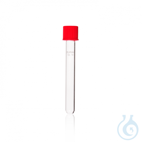 DURAN® Culture Tube with DIN thread, with screw cap from PBT