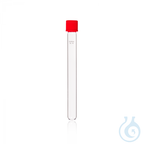 DURAN® Culture Tube with DIN thread, with screw cap from PBT