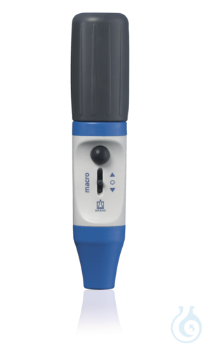 Macro pip. controller f. pip. 0,1-200 ml, blauw reserve membraanfilter hydrofoob
