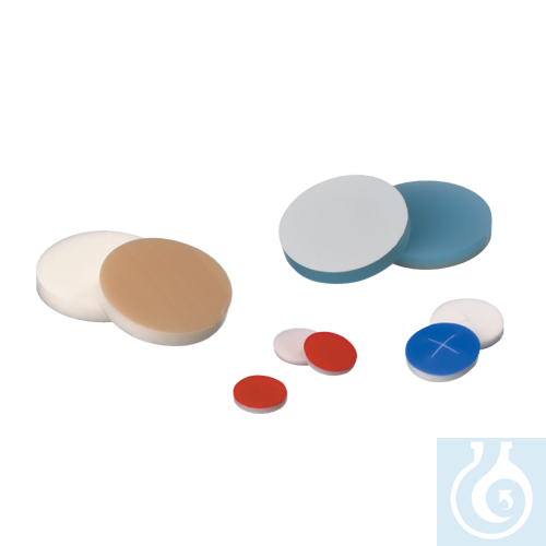 neochrom® Septum Silikon/PTFE, 8 mm Ø, 100 Stck./Pack