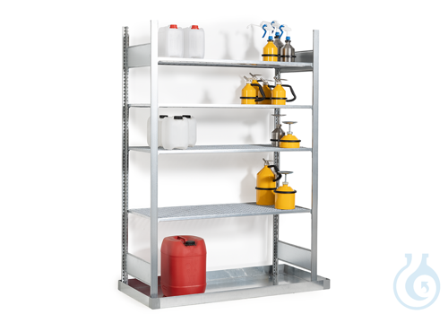 hazardous substances rack (basic rack) steel galv., 1456x526x2000