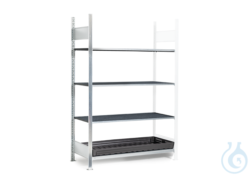 hazardous substances rack (extension rack) RSG-K 1364 steel galv., 1312x637x2000