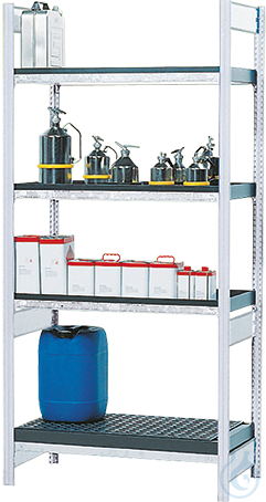 hazardous substances rack (basic rack) RSW 1064 steel galv., 1060x637x2000