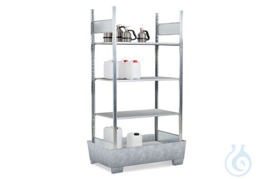 hazardous substances rack (basic rack) steel galv., 1236x816x2100